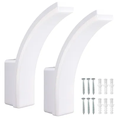 Imagen del producto de 2 focos LED, color: blanco, 20 W, IP65, 2750 lm, temperatura de color: blanco neutro (4000 K), modelo: MCE511 W, marca: Maclean