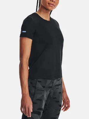Produktbild von Under Armour Ua Seamless Stride T-Shirt SS-Schwarz 1375698-001__XS