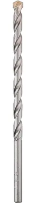 Produktbild von Mauerdurchbruchbohrer mit einem Durchmesser von 10 mm und einer Länge von 400 mm, ausgestattet mit einer robusten Hartmetall-Platte, spanlos geformter Bohrerspirale, kugelgestrahlter Oberfläche und Rundschaft, gemäß ISO 5468