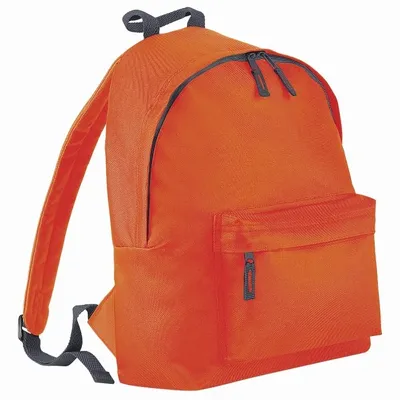 Produktbild von Bagbase Junior Fashion Rucksack, 14 Liter BC1301 (Einheitsgröße) (Orange/Grau)
