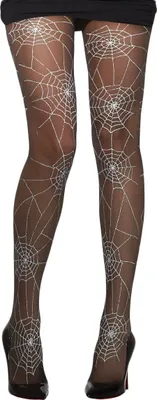 Produktbild von Spinnweben Strumpfhose - Karneval Faschingskostüm