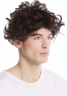 Produktbild von WIG ME UP Perücke kurz wild Locken braun GFW963-6