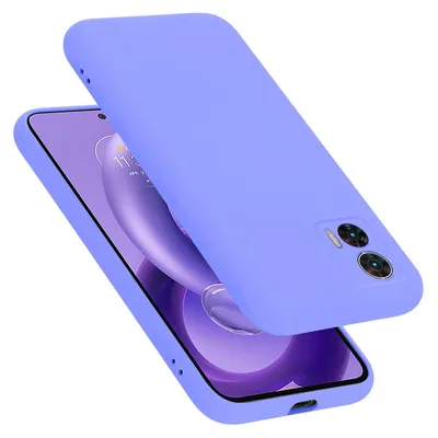 Image de Cadorabo Housse pour Motorola EDGE 30 NEO Housse en silicone Housse pour téléphone portable Etui en silicone liquide, résistant aux rayures et aux chocs pour Motorola EDGE 30 NEO