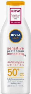 Immagine prodotto di Nivea Sun Sensitive Spf50+ Latte 200ml