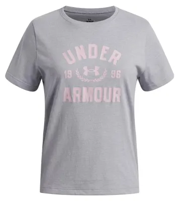 Produktbild von Under Armour Ua G Varsity Ss - mod gray light heather, Größe:XS