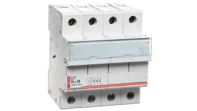 Image de Sectionneur à fusible cylindrique 3P+N 10x38mm RB348 005848