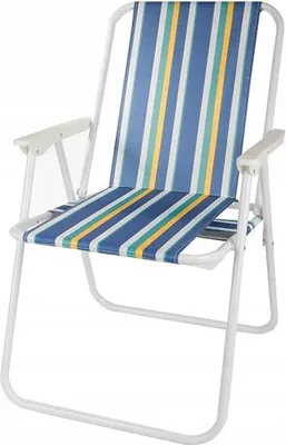 Obrázek produktu pro Verk 14414 Turistické skládací křeslo modro-žluté