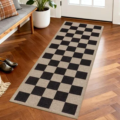 Immagine prodotto di Tappetino interno, tappetino antiscivolo in tessuto, 50x150 cm