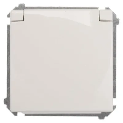 Produktbild von Kontakt-Simon BMGZ1BZ.01/11, Weiß, Kunststoff, IP44, 250 V, 75 mm, 50 mm