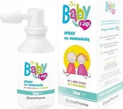 Immagine prodotto di BABYCAP spray contro il tappo della culla per bambini da 1 giorno 30 ml