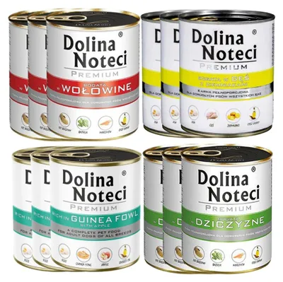 Zdjęcie produktu dla DOLINA NOTECI PREMIUM mix smaków 12x 800g