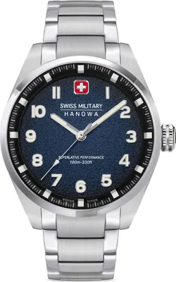Zdjęcie produktu dla Swiss Military Hanowa - SMWGG0001504 - Zegarek - Męski - Kwarcowy - Greyhound