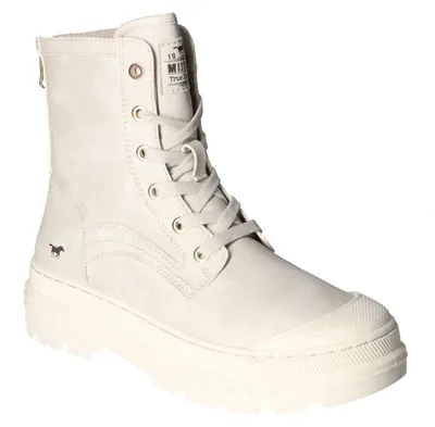 Produktbild von MUSTANG Damen Stiefelette Schnürboot sportlich Zehenkappe Plateau 1445-601, Größ