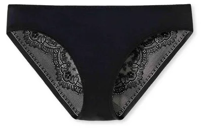 Produktbild von Schiesser Damen Slip Gr. 34  schwarz