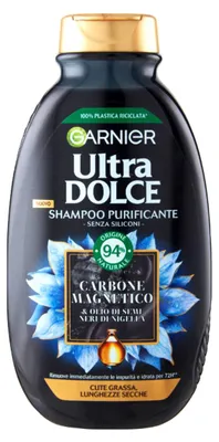 Produktbild von Garnier Ultra Dolce Magnetisches Kohle-Shampoo, 250 ml, 250 ml