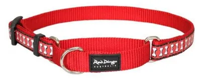 Produktbild von Red Dingo Reflective Red Medium Schlupfhalsband