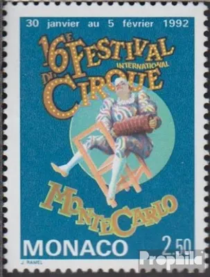 Produktbild von Briefmarken Monaco 1991 Mi 1994 (kompl.Ausg.) postfrisch Zirkusfestival