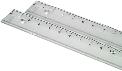 Produktbild von Lineal L1 15cm glasklar Packung mit 20 Stück