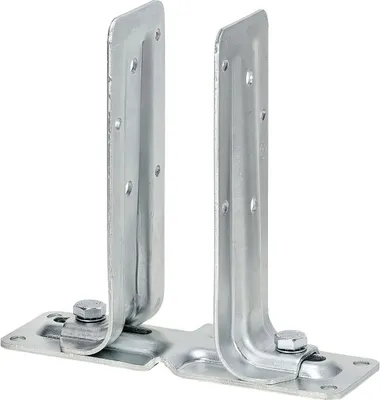 Produktbild von Vormann Verstellbare Stützenschuhe verzinkt 270/65 x 70-140 x 205 mm