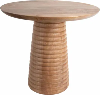 Produktbild von Leitmotiv - Beistelltisch Force Layered Base Large - Braun - 50x50x35cm