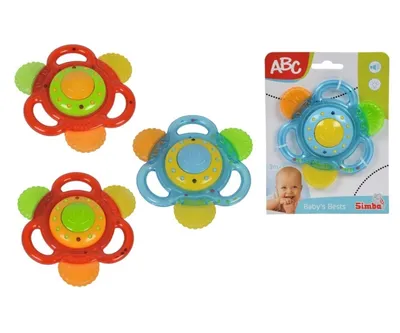 Produktbild von Simba Toys ABC Musikrassel, 4-sort., 3 Monat( e), Mehrfarbig