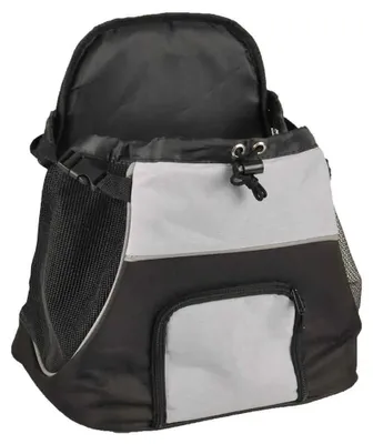 Produktbild von Flamingo Sybil Haustierrucksack Schwarz 29 x 23 x 38 cm Schwarz 29 x 23 x 38 cm