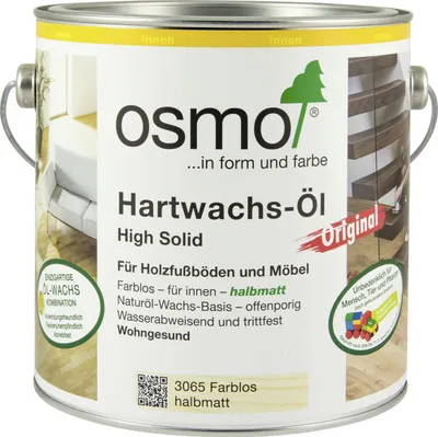 Produktbild von Osmo Hartwachs-Öl Original 2,5 L farbos halbmatt