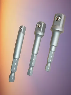 Produktbild von Adapter Stecknussadapter für Akkuschrauber 1/2" 3/8" 1/4"