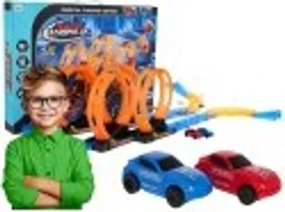 Produktbild von Burning Loop Rennstrecke + Autos 38-teilig.