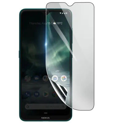 Produktbild von 3mk, Stoß- und kratzfester Hydrogel Bildschirmschutz für Nokia 7.2, Transparent