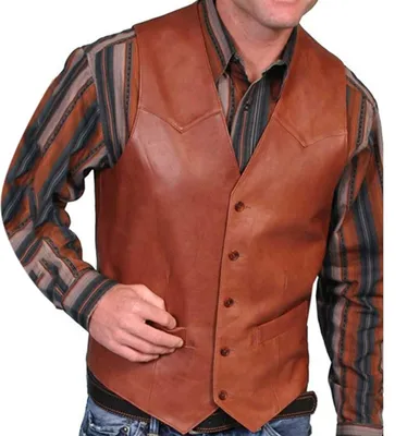 Productafbeelding van Vintage leren motorjas voor heren, casual en comfortabel