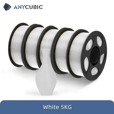Zdjęcie produktu dla Seiden-PLA – filament do drukarek 3D – 1,75 mm – FDM/FFF – 5 kg – biały