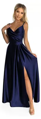 Produktbild von Kleid NUMOCO CHIARA 299-12 BLAU Größe: XL
