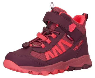 Produktbild von Trollkids Kinder Tronfjell Hiker Mid Wanderstiefel frozen berry/deep ruby 35