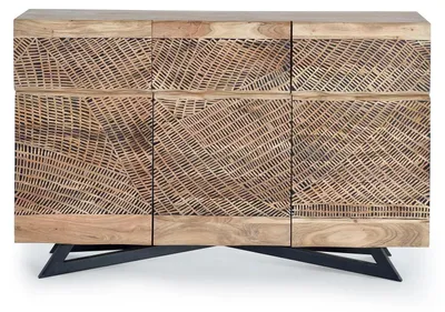 Immagine prodotto di Cassettiera "Yakarta" in legno di acacia, 90 cm x 140 cm x 40 cm Giner y Colomer