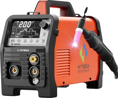 Obrázek produktu pro Svařovací stroj, funkce 6 v 1, displej s vysokým rozlišením, TIG200PRO, 220–240 V