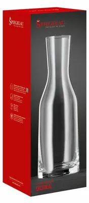 Produktbild von Spiegelau Ultra Karaffe, Wasserkaraffe, Weinkaraffe, Wasserkrug, Kristallglas, 1 L, 4910057