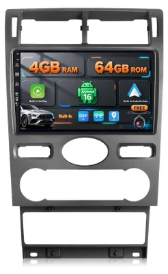Immagine prodotto di Autoradio Android 15 per Ford Mondeo (2004-2007) - 2G + 64G - CarPlay wireless