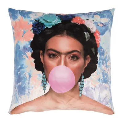 Produktbild von pad Kissenhülle Rosanna Bubble 45 x 45 cm aus 100% Polyester-Velours mit RV