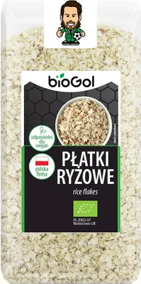 PŁATKI RYŻOWE BIO 300 g - BIOGOL