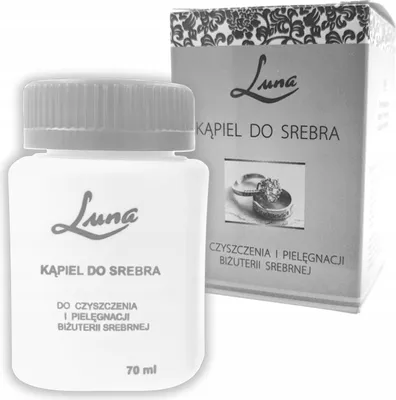 Obrázok produktu pre Profesionálny čistiaci prostriedok na strieborné šperky, 70 ml