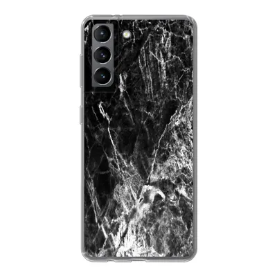 Produktbild von MuchoWow® Handyhülle Schutzhülle Hülle für Samsung Galaxy S21 Marmor - Stein - Luxus Silikon Softcase Handy Hülle - Softcase