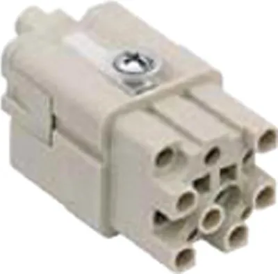 Produktbild von CQF 12 I.L.M.E. Ilme CQ Buchseneinsatz (F) Crimpanschluss, 12-polig+PE 400V, 10A - 1 Stück