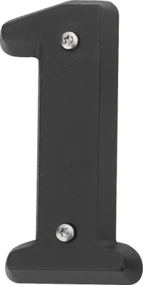 Image de Chiffre 1 en zamak mat H.8 x l.4.5 cm