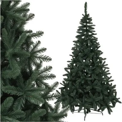 Produktbild von Künstlicher Weihnachtsbaum, 2,1 m, dichte Nadeln, schwer entflammbar