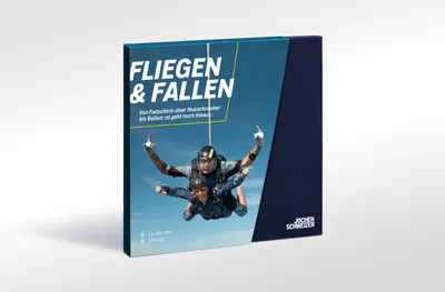 Produktbild von Jochen Schweizer Geschenkbox Fliegen & Fallen; Erlebnis verschenken oder selbst erleben;