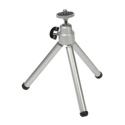 Obrázek produktu pro Doerr MB-205 ministativ (15-20,5 cm, 90 g, max.1kg, kulová hlava, stříbrný)