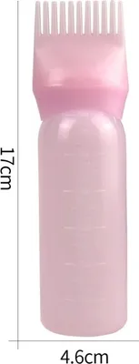 Zdjęcie produktu dla Grzebień, butelka z aplikatorem, szczotka z przegródką do produktów do włosów, farb do włosów i masek do włosów 60 ml SCZ06R