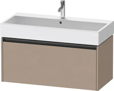 Produktbild von Duravit Ketho.2 Wastafelonderkast 98,4x46x44 cm Mat Linnen