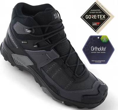 Image de Salomon X ULTRA 5 MID GTX - GORE-TEX - Chaussures de randonnée pour hommes, chaussures de trekking, référence 477542, taille EU 44, UK 9.5
